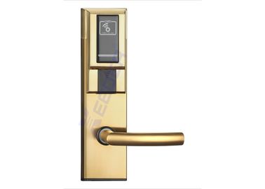 Çin Altın Elektronik Anahtar Kart Kapı Kilitleri Mifare 1 K S50 Kart Gerekli Fabrika